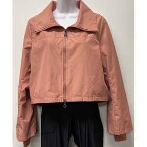 NWOT Joy Lab Women’s Size Small Salmon Color Cropped Rain Jacket